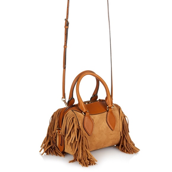 Burberry Prorsum Suede Bag - Picture 3 of 9